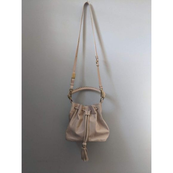 ELLIOTT LUCCA 'Gigi Bon Bon' Leather Bucket Bag - Picture 4 of 9